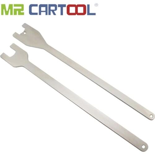 MR CARTOOL 2Pcs Viscous Fan Wrench Tool Set For Land Rover Range Rover TD V6 V85.0 303-1142 of 303-1143 Car Repair Tool