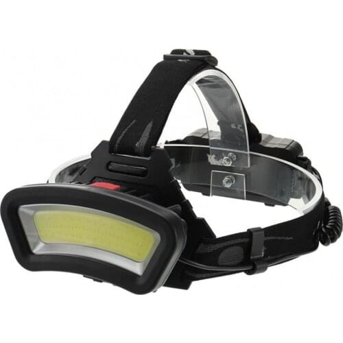 LED Rechargeable COB Headlamp 4 Modes Zoomable Outdoor Fishing Riding Headlight Waterproof Headlight Head Lamp