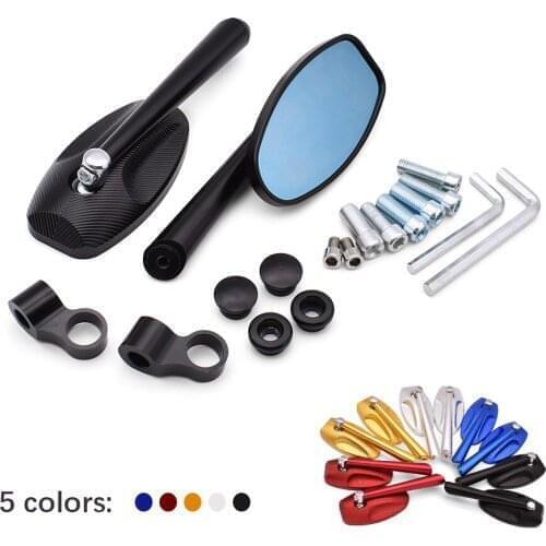 Universal Motorcycle Rear Mirror Motorbike Modification Back Side Mirrors For Yamaha TDM 900 MT125 MT01 MT03 MT25 YBR 125