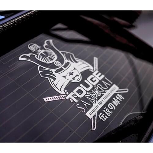 Car Styling Vinyl Automobile Body Rear Windshield Window Decal Stickers for Black Samurai JDM Sticker Feelings Old Vehicle
