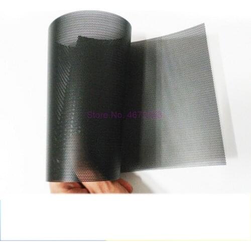 50pcs 30cm*100cm Computer Mesh PVC PC Case Fan Cooler Black Dust Filter network net Case Dustproof Cover Chassis dust cover