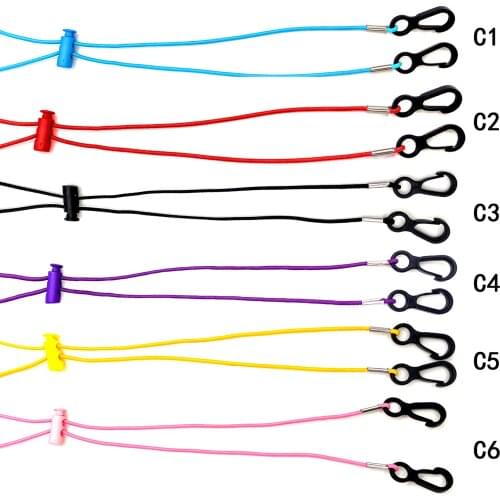 6 Colors Glasses Chains with Mask Chain Holder Lanyards Msk Neck Strap for Men Women Gift
