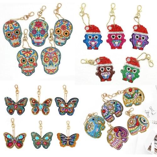 EverShine DIY Diamond Painting Accessories Special Shaped Diamond Embroidery Keychain Diamond Mosaic Sale