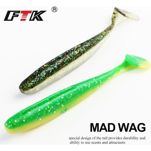 FTK Diverse Colors Fishing Fake Lure For Floating Wobblers Pike Bait Shads Tackle Bass Pike Length 10cm Weight 4.4g