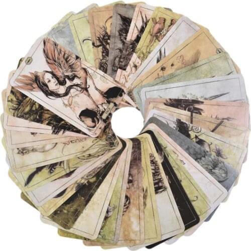 Tarot Cards for Hush Tarot Full English Version Board Games