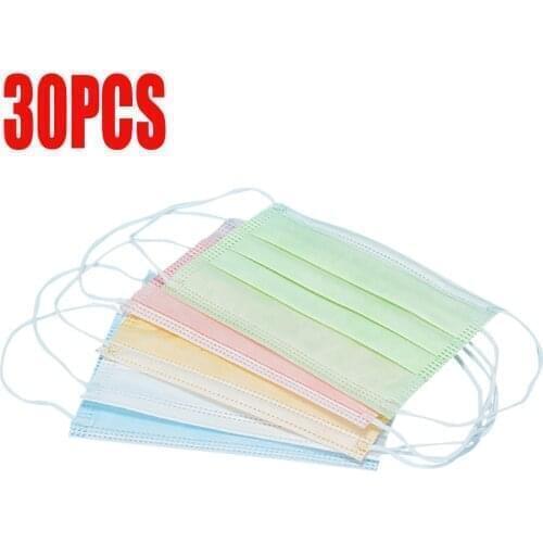 10/20/30/50pcs Kids Mixed Mascarillas Disposable Boy And Girl Halloween Cosplay Children 3-layer Designer Mask For Face Mask