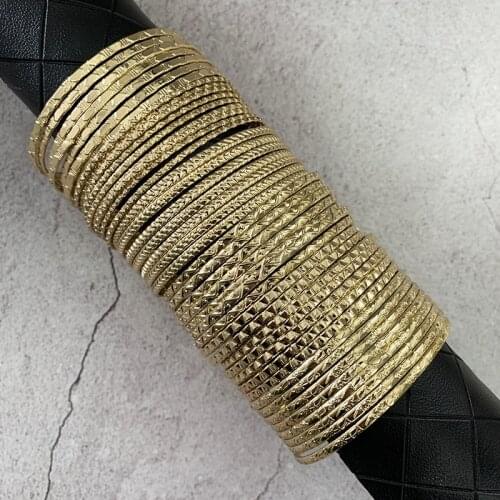 Moroccan Style Bracelet Set Gold Ladies Bracelet French-Designed Bracelet For Women With Deluxe Cuff Bracelet