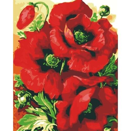 Endurance Diy Painting By Numbers No Frame Coloring Picture By Number Abstract Impression Art Pictures With Colors