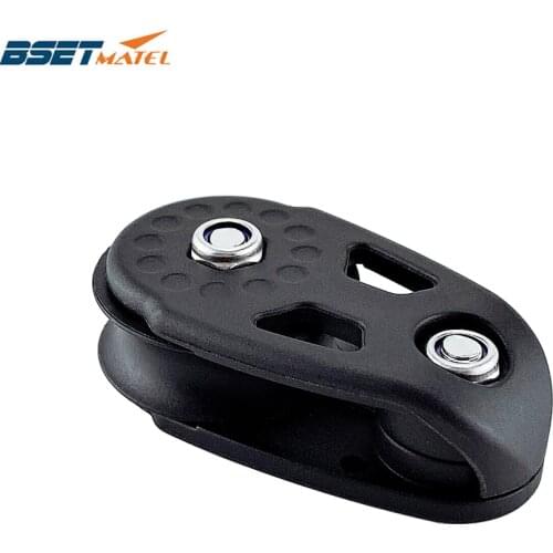 Nylon Kayak Boat Rope Pulley Block Marine Sheave Lifting Anchor Wheel Accessories Sailing Dinghy Outdoor Water Sport Hardware