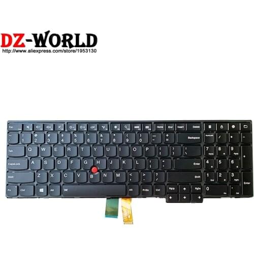 New US English Backlit Keyboard for Lenovo Thinkpad T540P W540 W541 T550 W550S T560 P50S Laptop Backlight Teclado