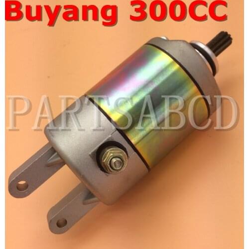 PARTSABCD BUYANG 300CC ATV QUAD D300 G300 ATV STARTER MOTOR ORIGINAL ATV PARTS