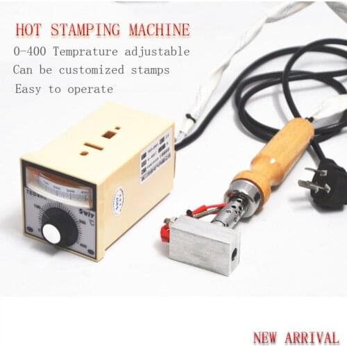 Personalized Custom Stamping Machine,leather/cake branding machine,Wood marking,embossing machine,220V,0-440degree adjustable