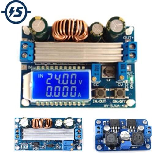 Step Down Up DC DC Step-down/Up Buck Boost Power Supply Module DC 5V-30V Constant Pressure LCD Digital Display Adjustable Board