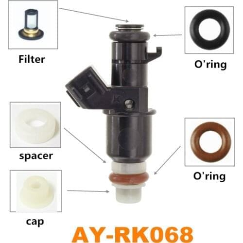 40sets Fuel Injector Repair Kit For Keihin FJ1203 FJ1045 FJ785 FJ486 16450PWA003 16450-RNA-A01 Fit For Honda Car AY-RK068