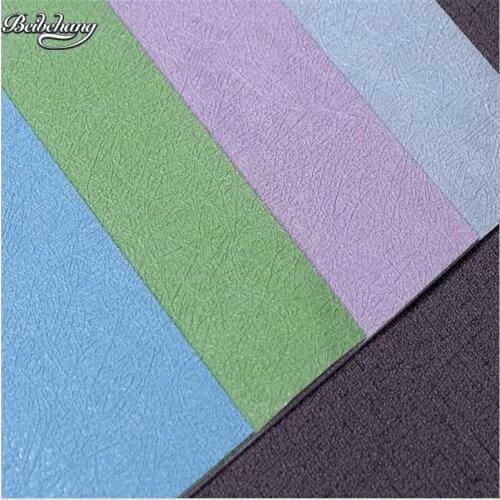 Beibehang Silk wallpaper plain solid color bedroom living room wallpaper modern simple fashion clothing store backdrop