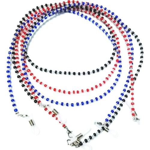 Fanciest Sunglasses Lanyards Reading Glasses Cord Holder Neck Strap Rope Glass Beads Eyeglass Chains for women
