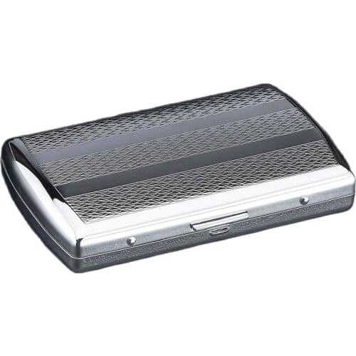 20 cigarettes ABS plastic thicken cigarette case Transparent anti-pressure mens cigarette box