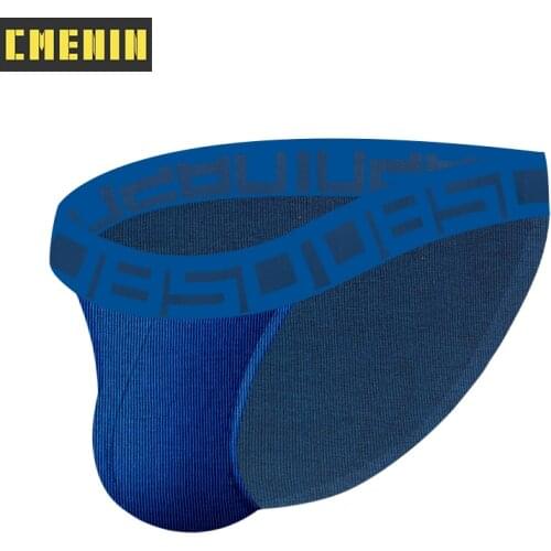 Popular Cotton Gay Sexy Men Underpants Jockstrap Brief Soft Majtki Meskie Mens Panties Man Underwear Mens Briefs Mens Swim