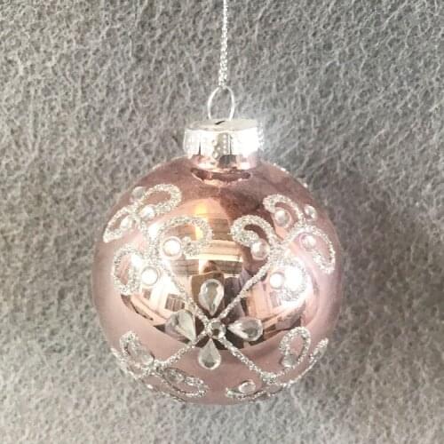Christmas tree ornaments glass ornaments shopping malls display windows