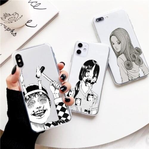 Horror Comic Junji Ito Tomie Tees Case For Xiaomi Poco F3 X3 NFC Redmi Mi Note 10 S 10T 11 9 9S 9A 8 8T 7 6 5 Lite Pro Max Funda