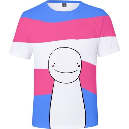 Funny T-shirts 3D Dreamwastaken T shirt Summer Mens Breathable T-Shirt Fashion Popular Tops Kids Dreamwastaken Tee Oversize