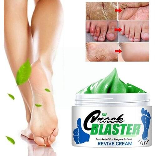 3 Pcs Green Foot Beauty Care Cream Smoothing Anti-dry Foot Feet Anti-cracking Cream Blaster and Skin Peeling For Hands M7Y0