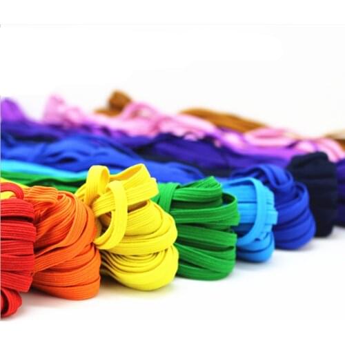5Yards 6mm Elastic Bands Rope Rubber Hair Ribbons Sewing Webbing Tapes Waist Shoes Belt DIY Garment Accessories