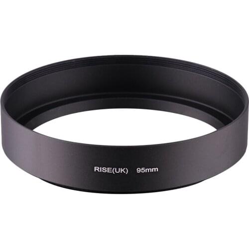 95mm Professional Standard Metal Lens Hood for Canon Nikon Sony Leica Olympus Pentax