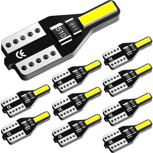 AUXITO 10PCS T10 W5W Interior Car Lights 164 198 2825 Reading Lights For Audi A3 A4 B6 B8 A6 C6 80 B5 B7 A5 Q5 Q7 TT 8P 100 8L