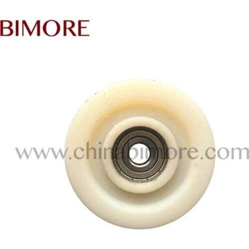 BIMORE 70x17x6200 Elevator door hanger roller circular groove for TKE