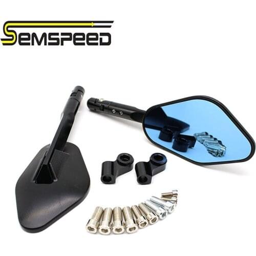 Side Mirrors Semspeed CNC Motorcycle Rearview Mirror For Yamaha XMAX 300 xmax 400 xmax 250 xmax 125