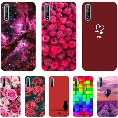 For Huawei Y8P Case 6.3" Soft Silicon Tpu Phone Cover For Huawei y8p 2020 Y 8P AQM-LX1 Back huaweiy8p Bumper Funda Shell