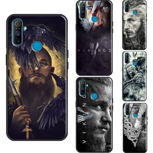 Ragnar Lothbrok Vikings Case For Realme 6 7 X2 X7 Pro C3 XT For OPPO A9 2020 Reno4 For OnePlus 7 8 Pro 7T Nord