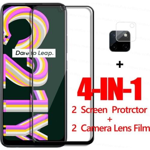 For OPPO Realme C21Y Glass Screen Protector Realme C21Y Tempered Glass Protective Phone Film Realme C21Y C21 C20 C12 C11 C25S