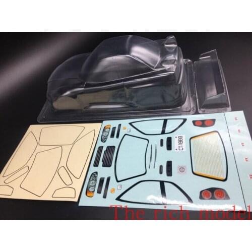 1/10 mini o n road car GTR clear body wheelbase 363mm for Tamiya M03 M05 M06 M07 M08