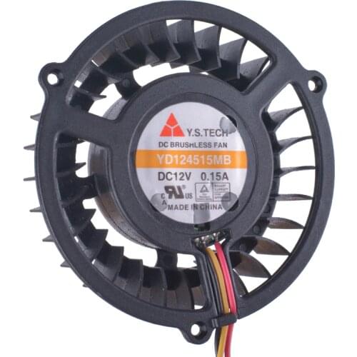 Buy two get one free COOLING REVOLUTION YD124515MB 4515 12V 0.15A Computer graphics cooling fan