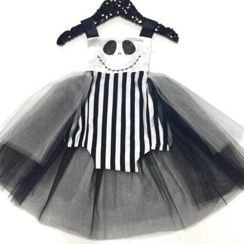 Hot Selling Infant Toddler Baby Girls Halloween Dress Tulle Romper Jumpsuit Sunsuit Outfits Clothes 0-24M