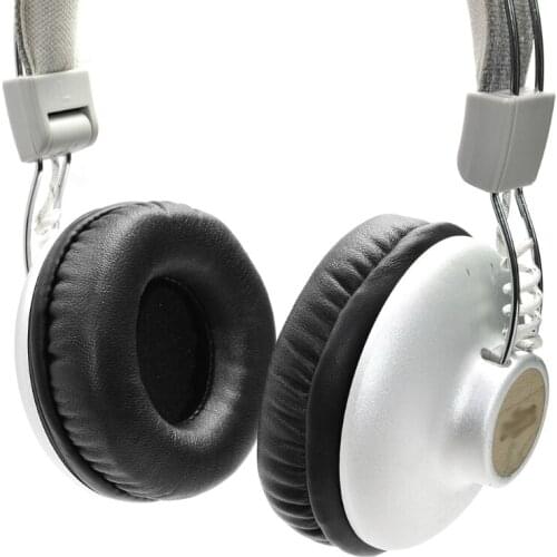 Pair Earphone Ear Pads Earpads Soft Leather Cushion Replacement for Positive Vibration 2 Spare Part for Headset Pads