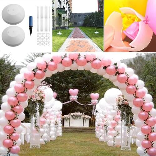 1 Set Balloon Stand Birthday Balloons Arch Stick Holder Wedding Decor Balloon Birthday Party Decorations Kids Ballon