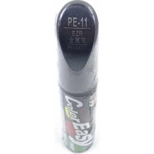 Car scratch repair pen, auto paint pen white color PE-11 for Peugeot 207 307 301 308 2008 408 ,car painting pen