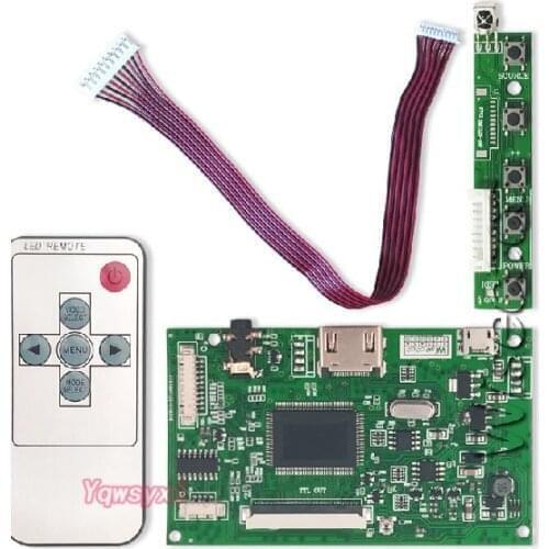 LCD TTL Controller Board Compatible-HDMI for AT065TN14 800*480 Micro USB 50 Pins LCD Screen Driver board