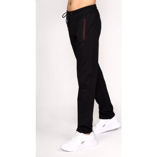 Tracksuit Bottoms Hidden Zipper Straight Leg