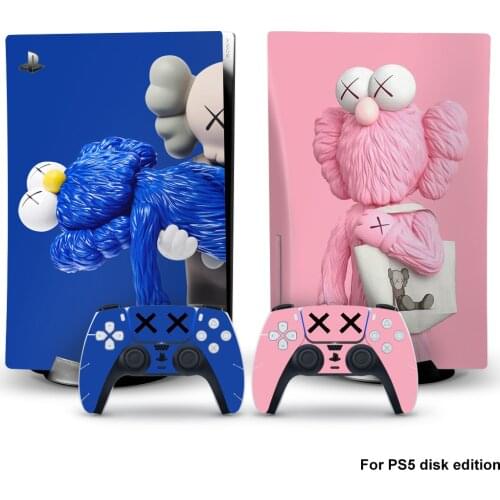 Trend PS5 Standard Disc Edition Skin Sticker Decal Cover for PlayStation 5 Console & Controller PS5 Skin Sticker Vinyl