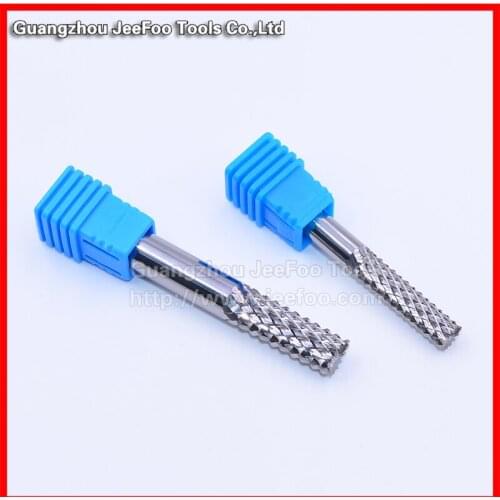 3.175mm 4mm 6mm Carbide Tungsten Corn Cutter cutting PCB milling bits end mill CNC router bits for Engraving machine