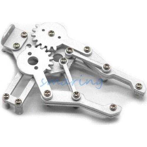 Smart Car Diy Toy Metal Gripper Clamp Paw Claw Talon Manipulator Mechanical Arm Supporting Mg996 Servo Robotic Part Accessory Sm