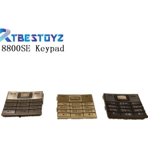RTBESTOYZ For Nokia 8800SE Keypad Replacement For Nokia 8800SE 8800 Sirocco Edition Russian keypad English Keypad Free Shipping