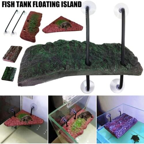 Turtle Platform Floating Turtle Pier Rectangular Styrofoam Aquarium Float Decor Bask Terrace Climb Brazilian Tortoise In stock