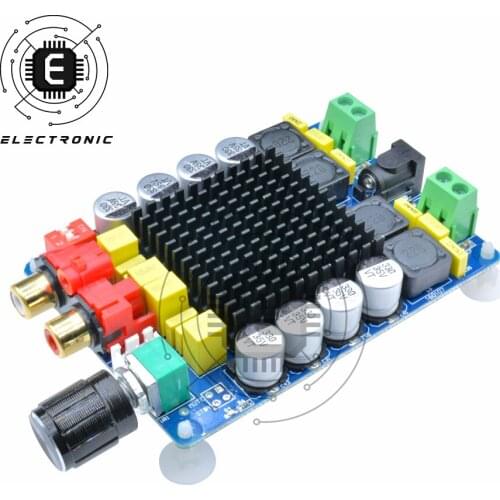 DC 15V-34V Digital Amplifier Audio Board TDA7498 Power Audio Amp Amplifiers Dual Channel Class D Stereo HIFI Amplifier 2*100W