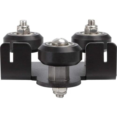 3D Printer parts Extruder Back Support Plate with Pulley 2020/2040 aluminum profiles V-slot For Ender 3 CR-10 series