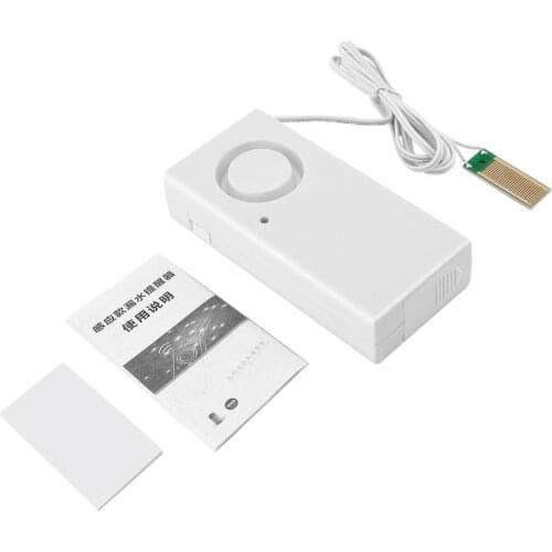 Home Alarm Water Leakage Alarm Detector 120dB Independent Water Leak Sensor Detection Flood Alert Overflow Security Alarm System